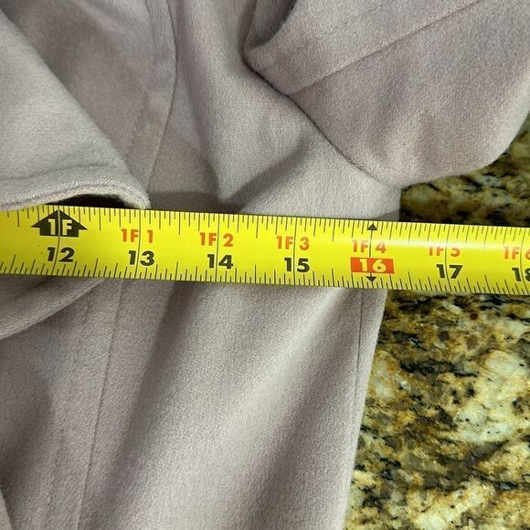 YVES SAINT LAURENT RIVE GAUCHE Vintage 2003 Ruffle Coat Size XS - Picture 12 of 14